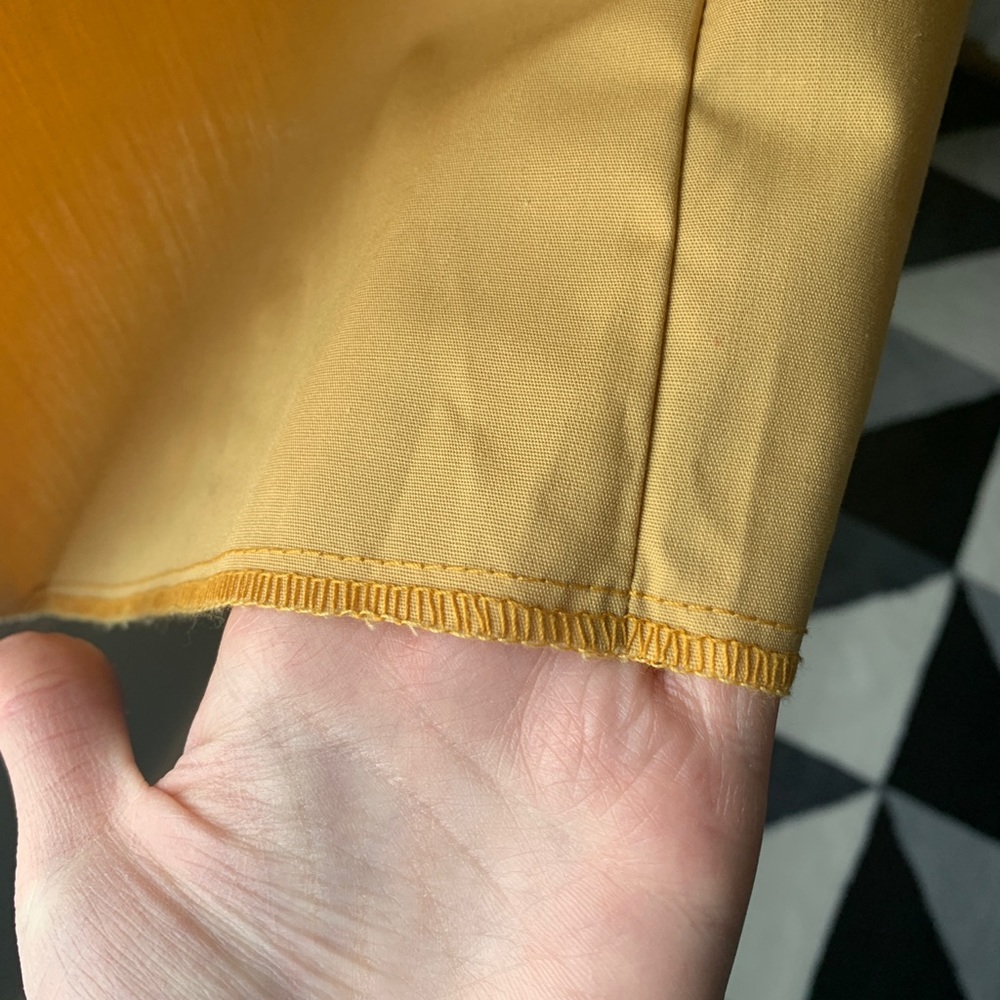 Uniform Mustard/ Camel Dress - Picture 6 of 11